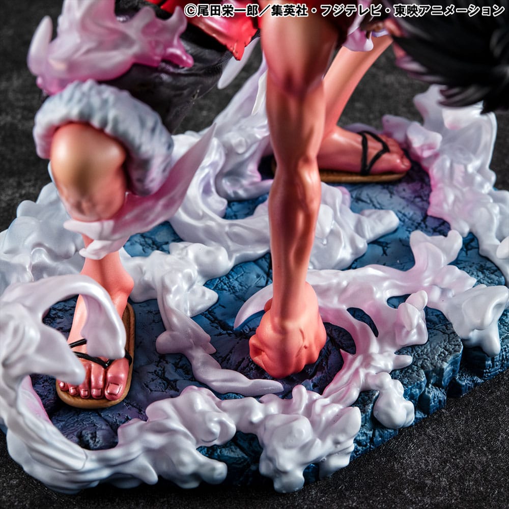 Megahouse One Piece P.O.P PVC Statue Monkey D. Luffy Gear 2 Limited Edition 19 cm | Makochan