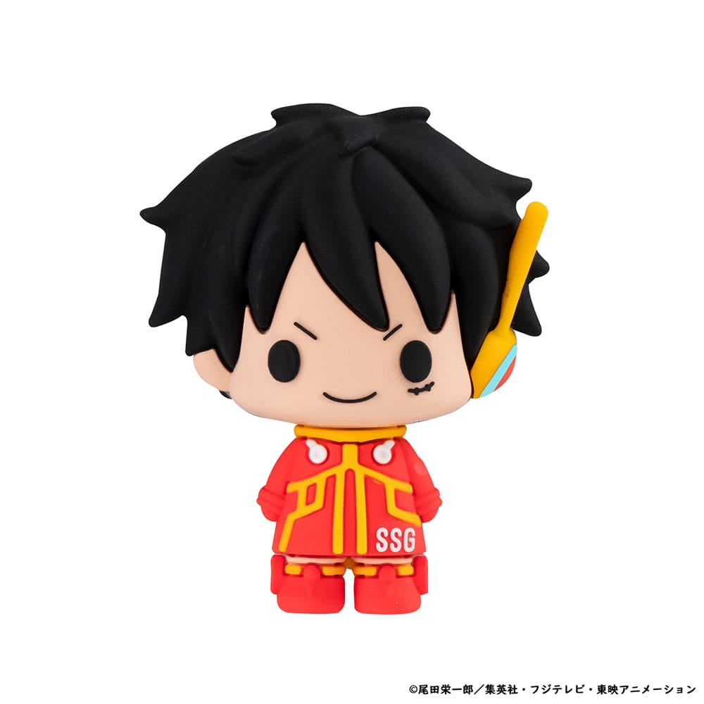 Megahouse One Piece Chokorin Mascot Series Trading Figure 6-Pack Egghead Ver. 5 cm | Makochan