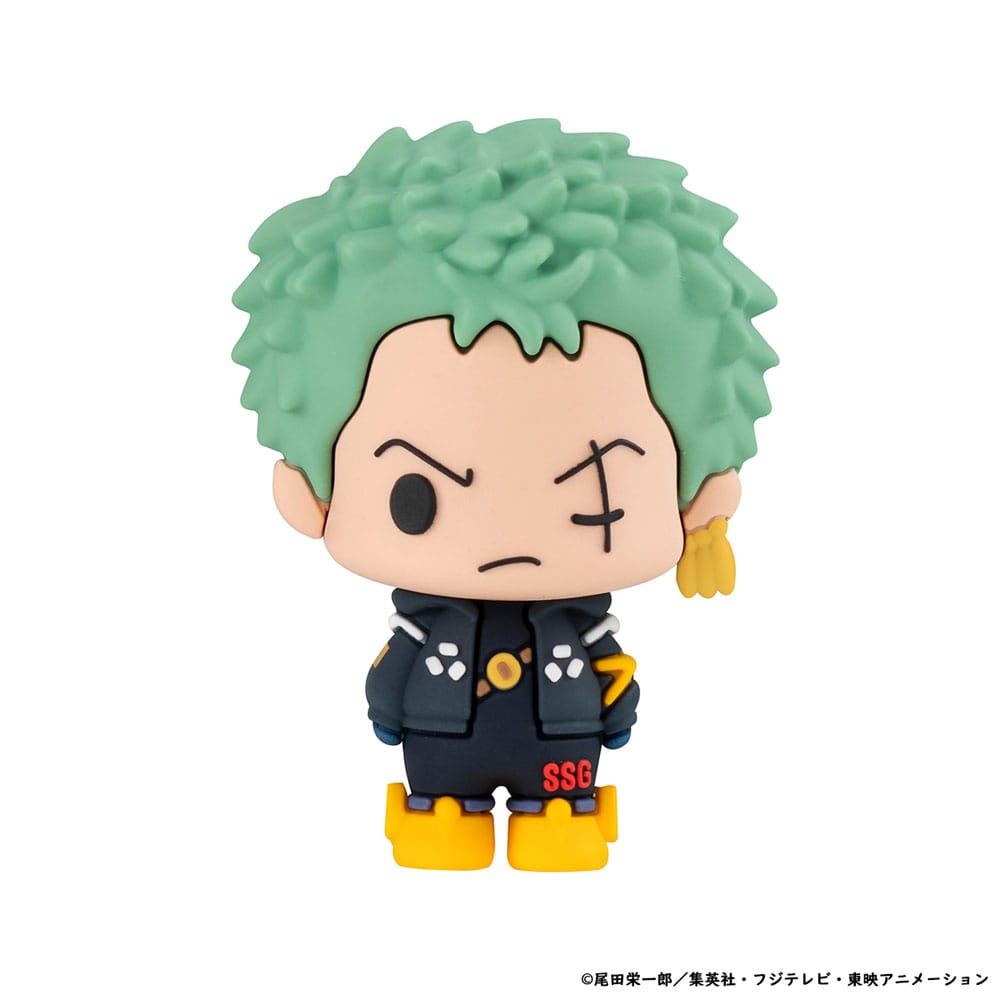 Megahouse One Piece Chokorin Mascot Series Trading Figure 6-Pack Egghead Ver. 5 cm | Makochan