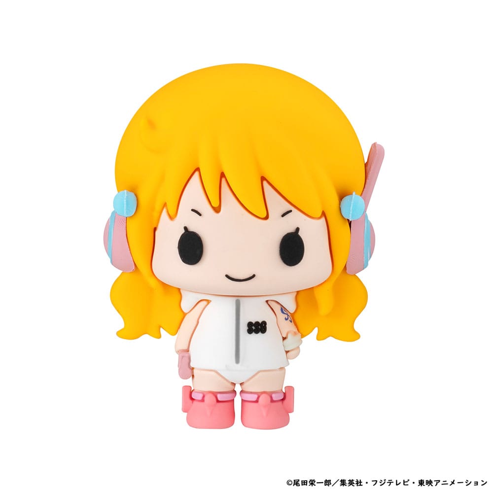 Megahouse One Piece Chokorin Mascot Series Trading Figure 6-Pack Egghead Ver. 5 cm | Makochan