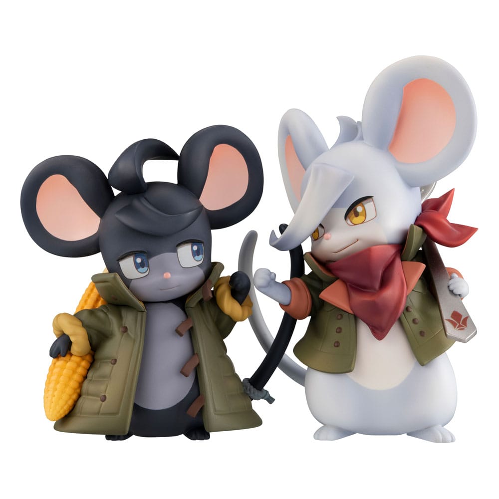Megahouse Mobile Suit Gundam Iron-Blooded Orphans PVC Statues Orphanchu of Block 3 Mikatsuki & Orga 10th Anniversary 12 cm