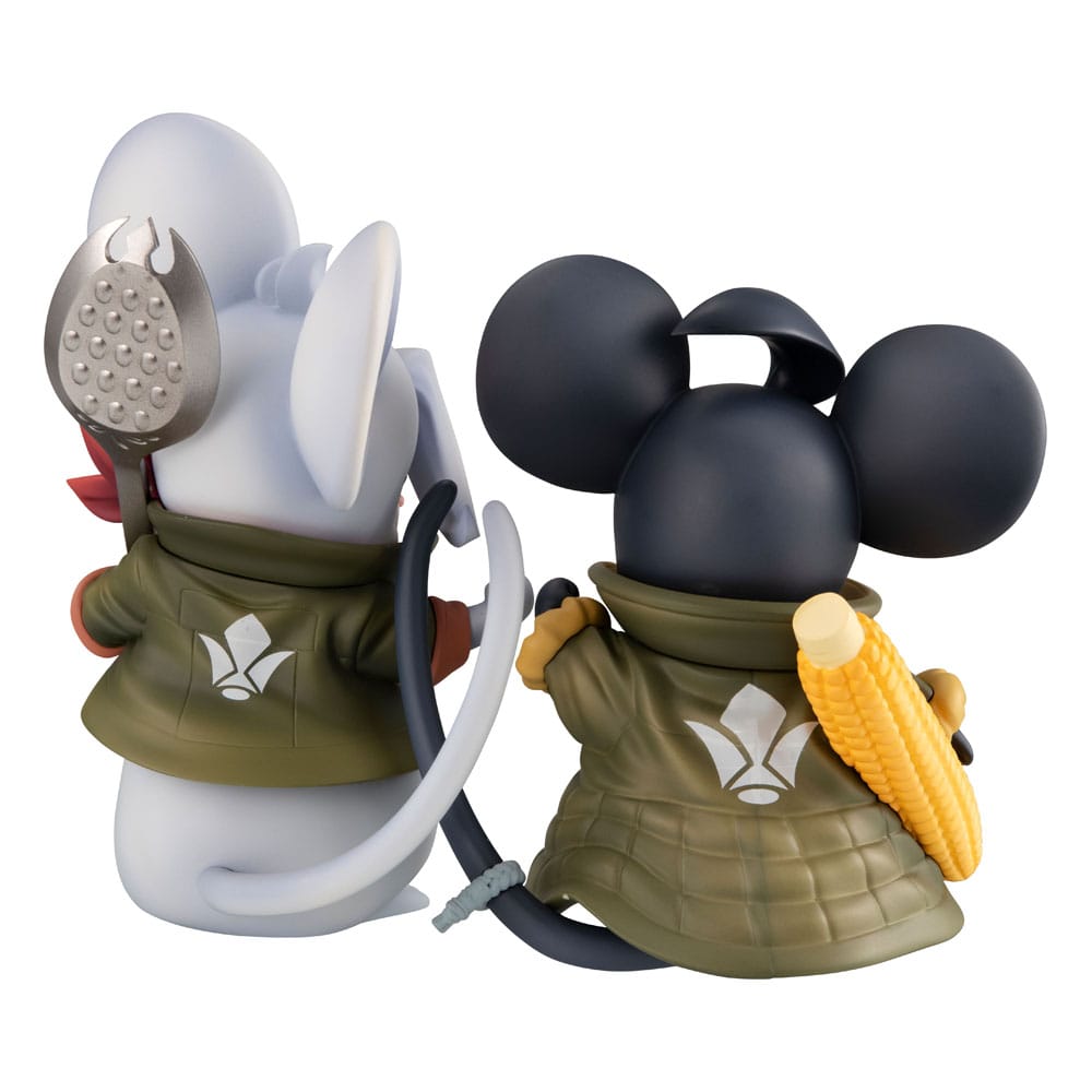 Megahouse Mobile Suit Gundam Iron-Blooded Orphans PVC Statues Orphanchu of Block 3 Mikatsuki & Orga 10th Anniversary 12 cm