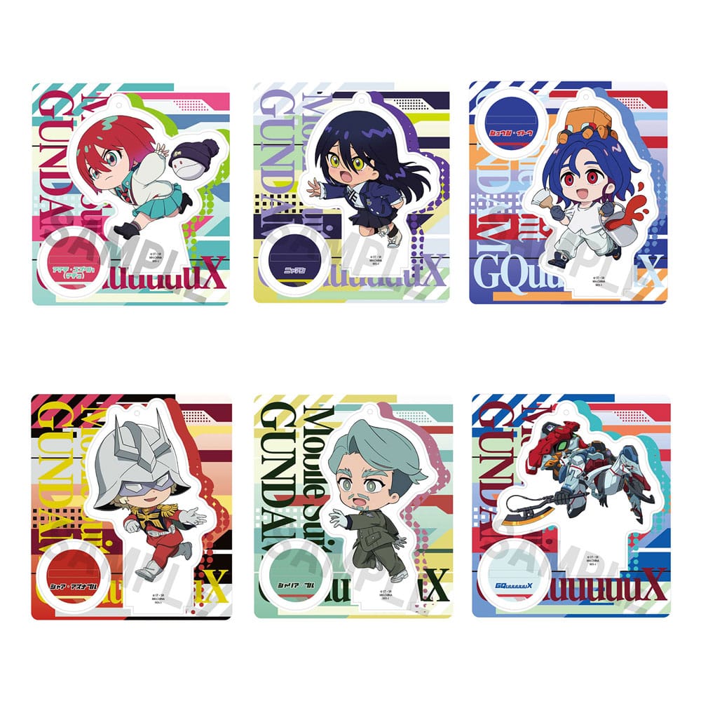 Megahouse Mobile Suit Gundam GQuuuuuuX TokoToko Acrylic Figure 9 cm Display (6) | Makochan