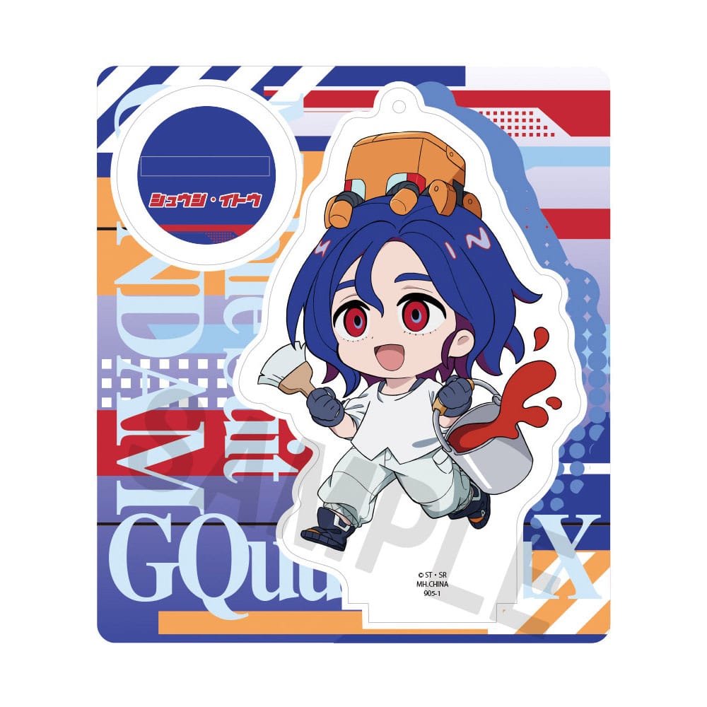 Megahouse Mobile Suit Gundam GQuuuuuuX TokoToko Acrylic Figure 9 cm Display (6) | Makochan