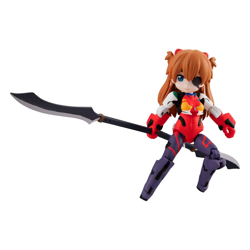 Megahouse Evangelion Desktop Army Figures Shikinami Asuka Langley & Evangelion 2 8 - 15 cm | Makochan