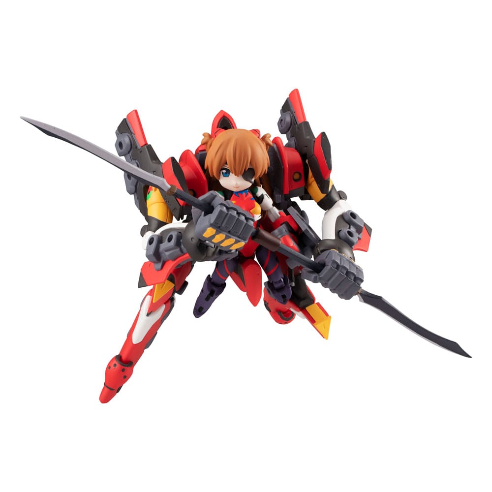 Megahouse Evangelion Desktop Army Figures Shikinami Asuka Langley & Evangelion 2 8 - 15 cm | Makochan