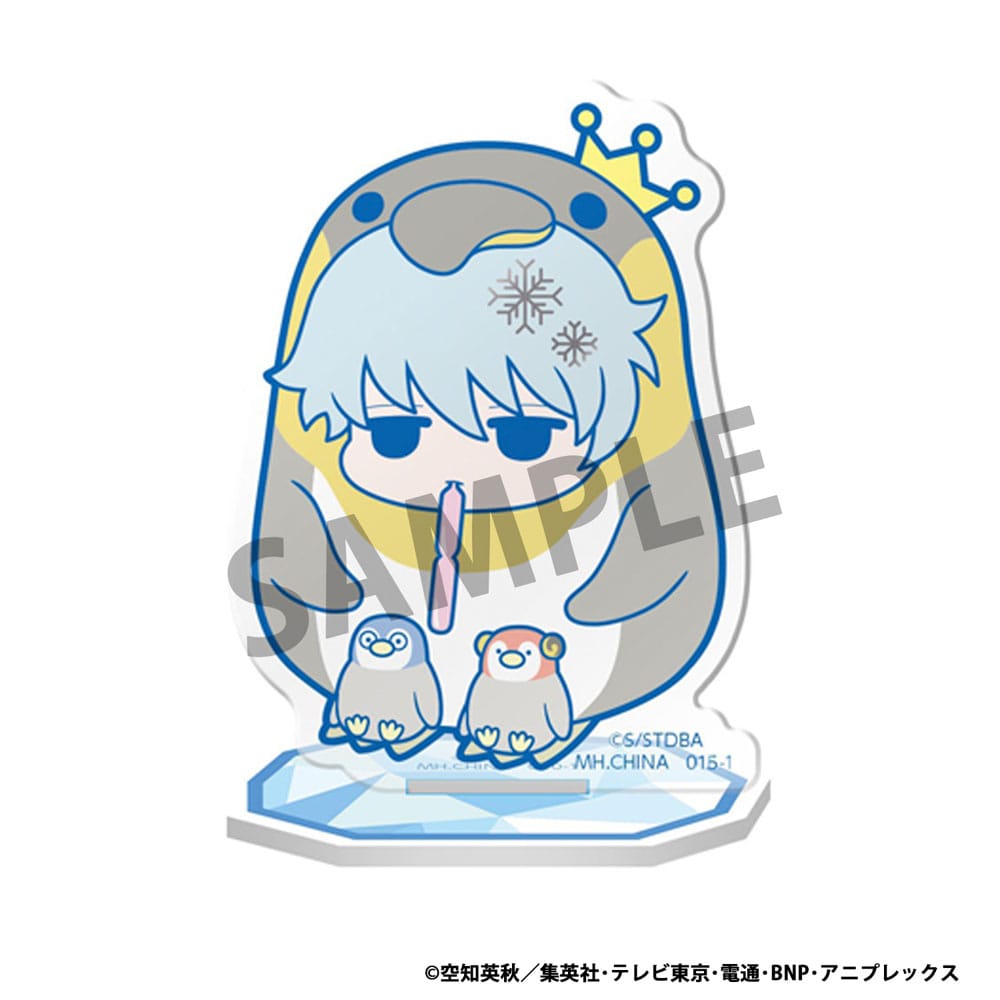Megahouse Gintama Acrylic Figure Prince Hata & Animals of Ice 6 cm Display (6) | Makochan