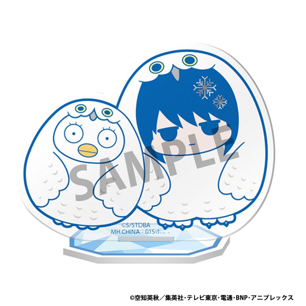 Megahouse Gintama Acrylic Figure Prince Hata & Animals of Ice 6 cm Display (6) | Makochan