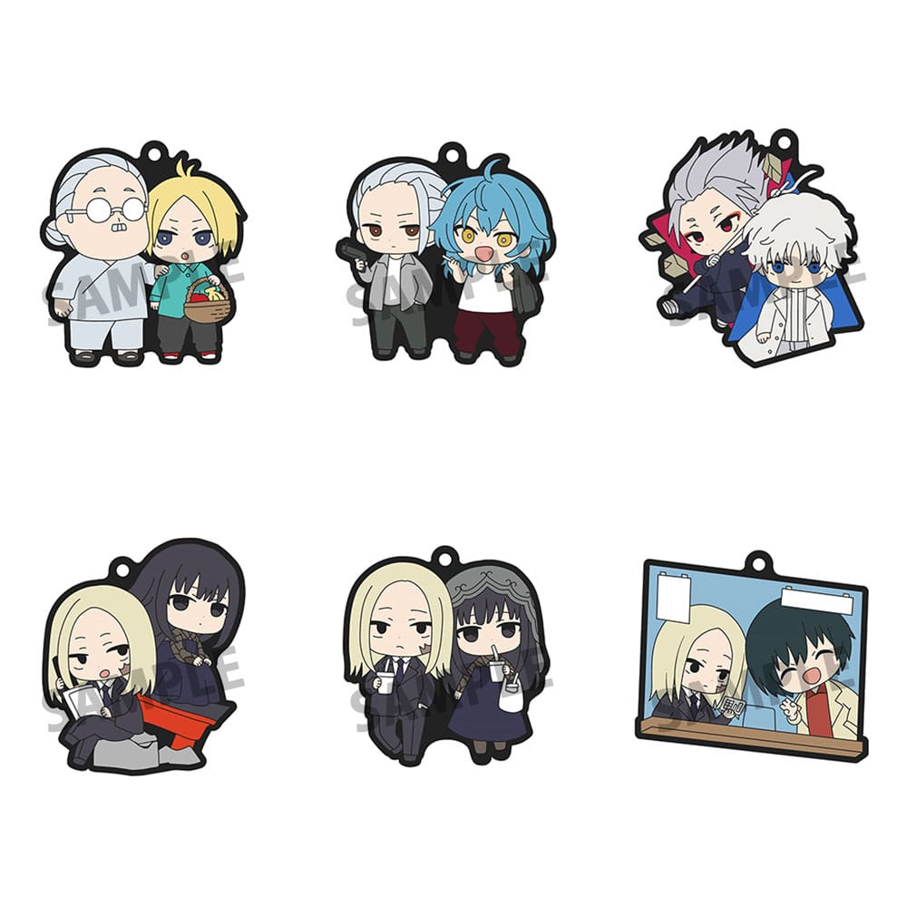 Megahouse Sakamoto Days Rubber Mascot Buddycolle Rubber Charms Vol. 2 7 cm Assortment (6) | Makochan