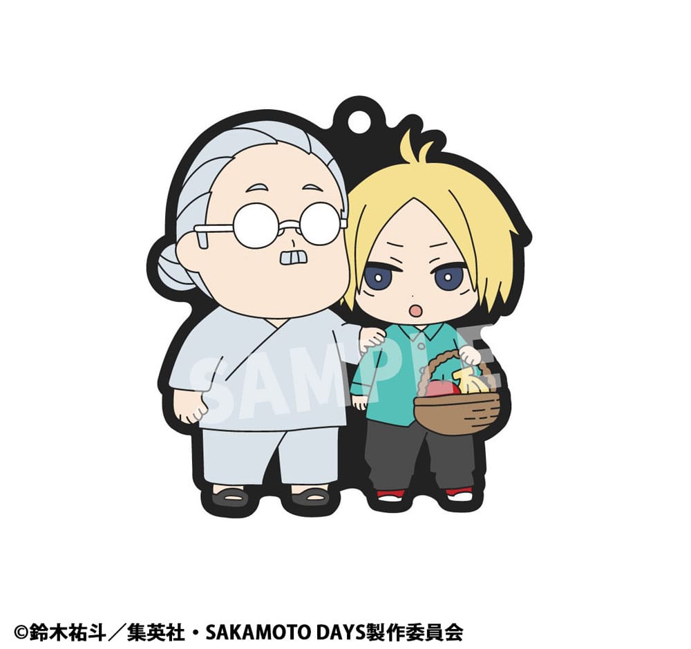 Megahouse Sakamoto Days Rubber Mascot Buddycolle Rubber Charms Vol. 2 7 cm Assortment (6) | Makochan