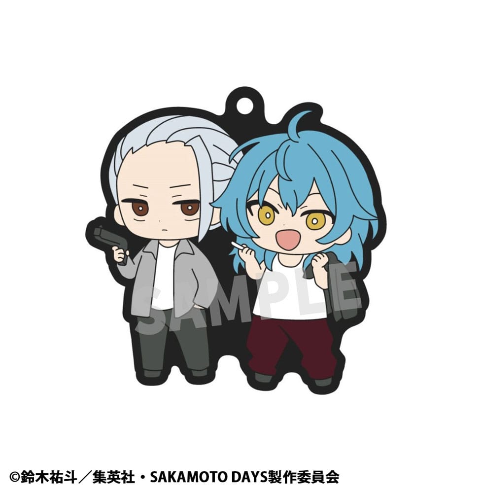 Megahouse Sakamoto Days Rubber Mascot Buddycolle Rubber Charms Vol. 2 7 cm Assortment (6) | Makochan