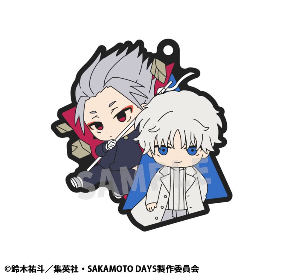 Megahouse Sakamoto Days Rubber Mascot Buddycolle Rubber Charms Vol. 2 7 cm Assortment (6) | Makochan
