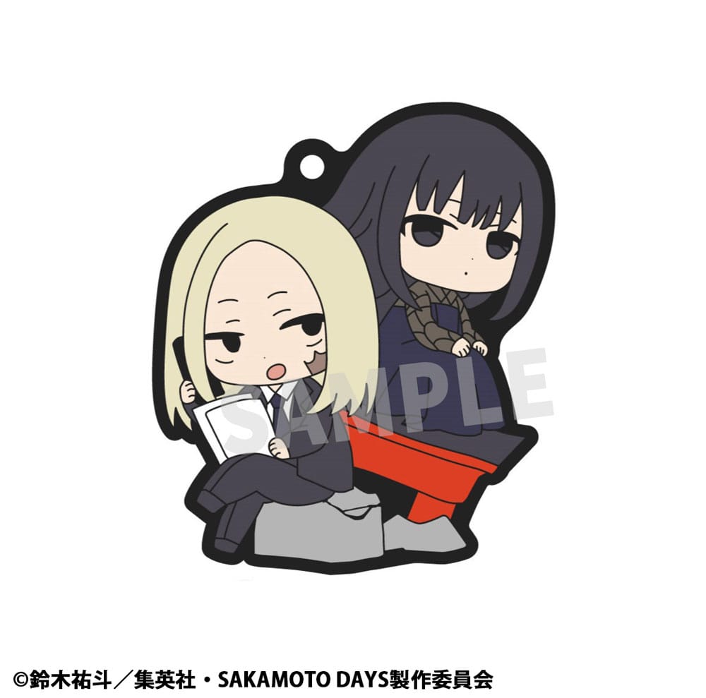 Megahouse Sakamoto Days Rubber Mascot Buddycolle Rubber Charms Vol. 2 7 cm Assortment (6) | Makochan