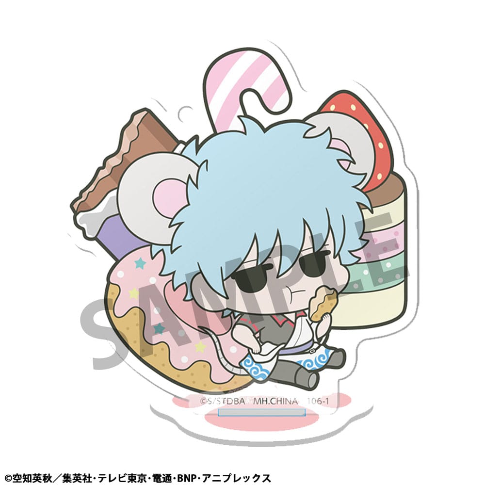 Megahouse Gintama Acrylic Figure Prince Hata & Animal Paradise 6 cm Display (6) | Makochan