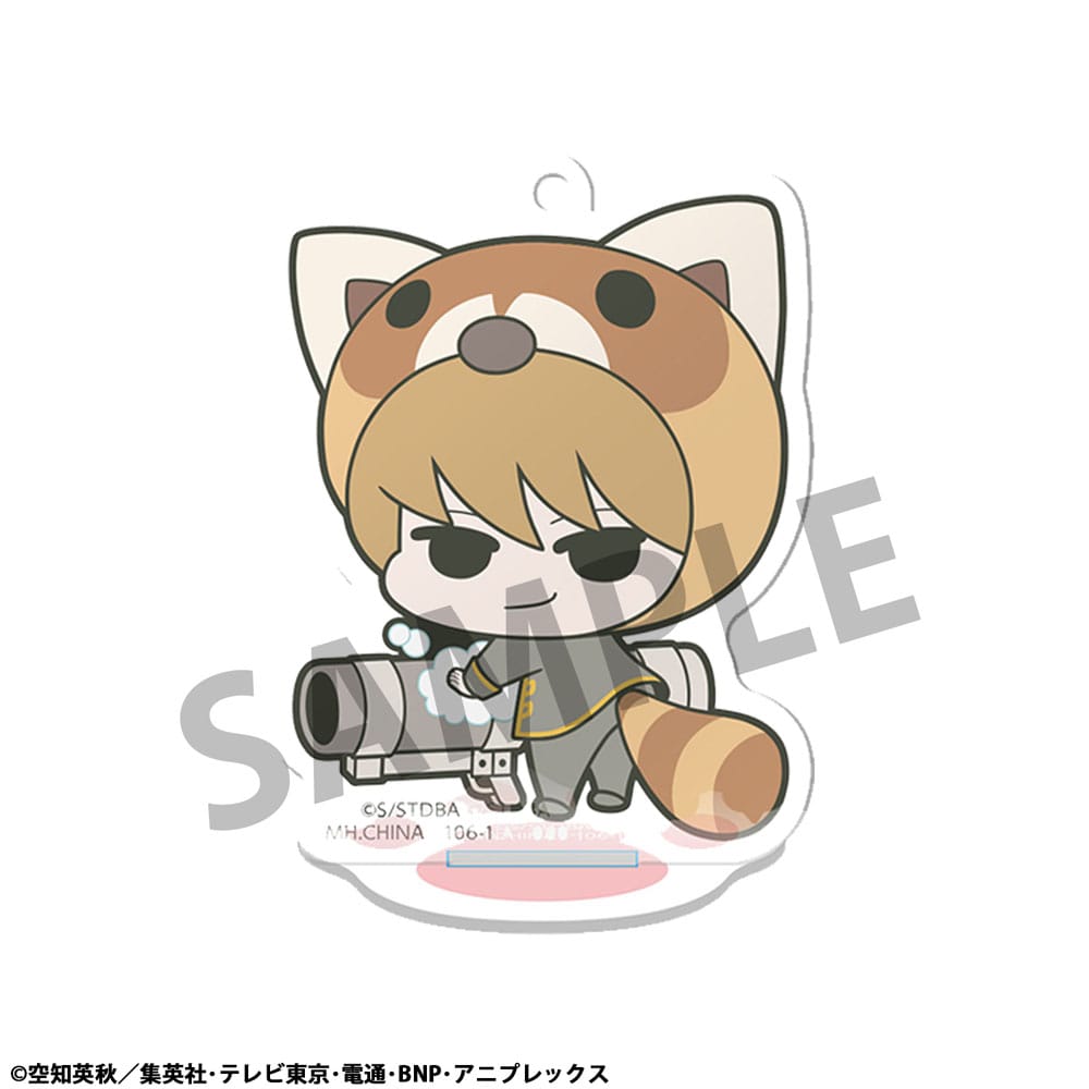 Megahouse Gintama Acrylic Figure Prince Hata & Animal Paradise 6 cm Display (6) | Makochan