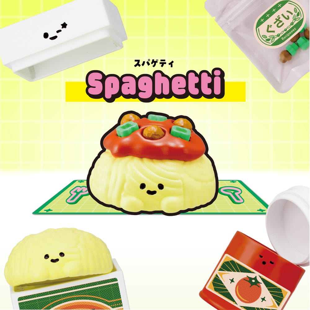 Megahouse Recipeeez Mini Figure Menu 01 3 cm Assortment (4) | Makochan