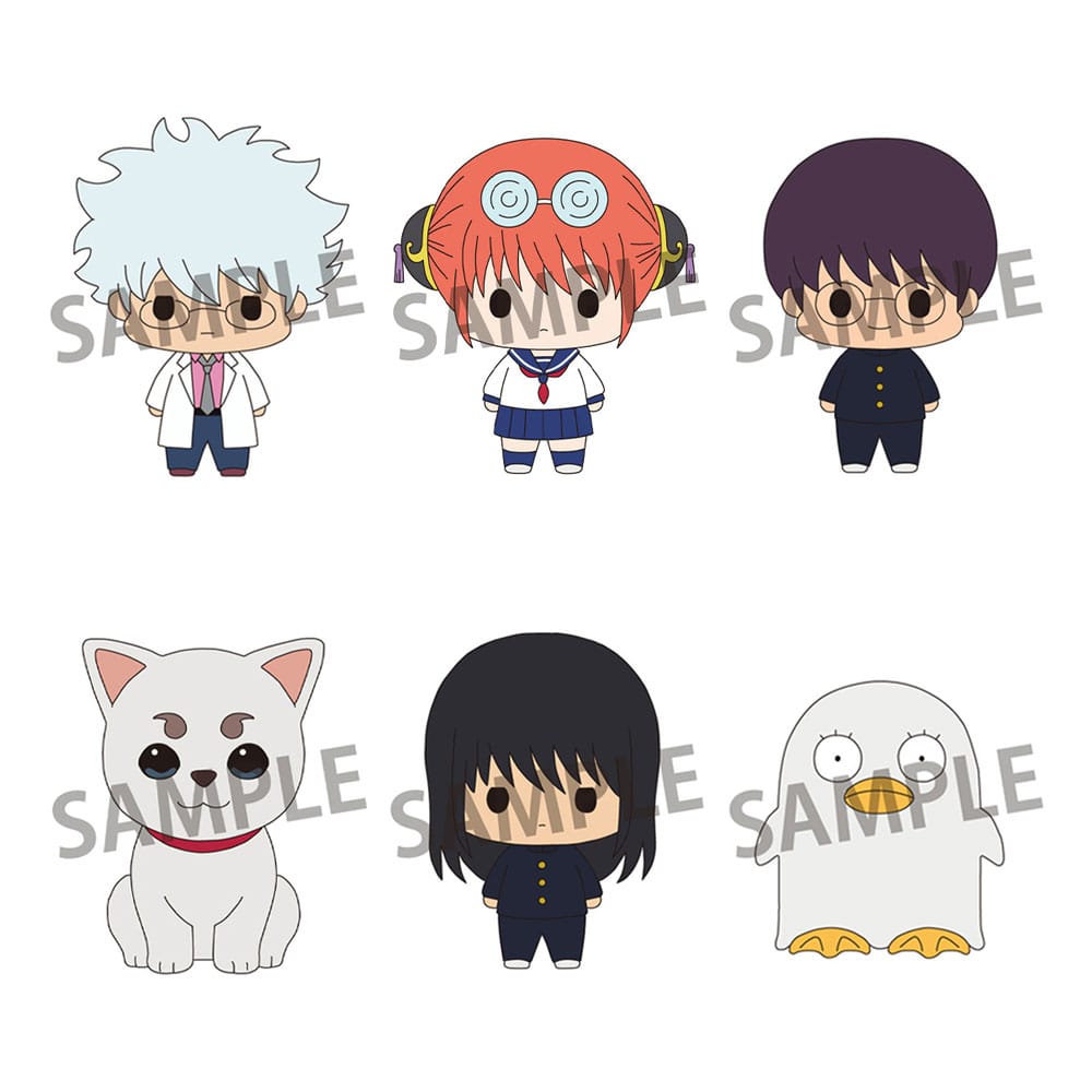 Megahouse Mr. Ginpachi´s Zany Class Chokorin Mascot Series Trading Figure Blind Box 6-Pack Vol. 1 5 cm | Makochan