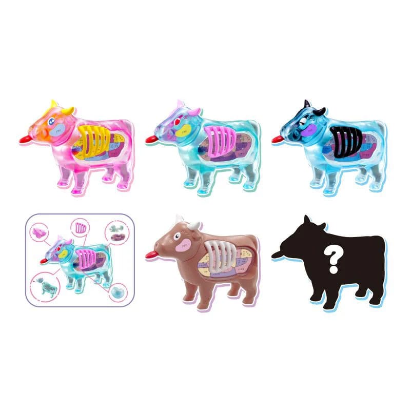 Megahouse Kaitai Fantasy Minifigure 4-Pack Collection Beef 6 cm | Makochan