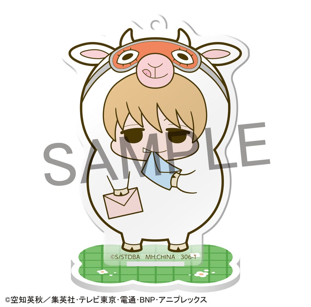 Megahouse Gintama Acrylic Figure Prince Hata & Animal Paradise Farm of Love & Peace 6 cm Blind Box Display (6) | Makochan