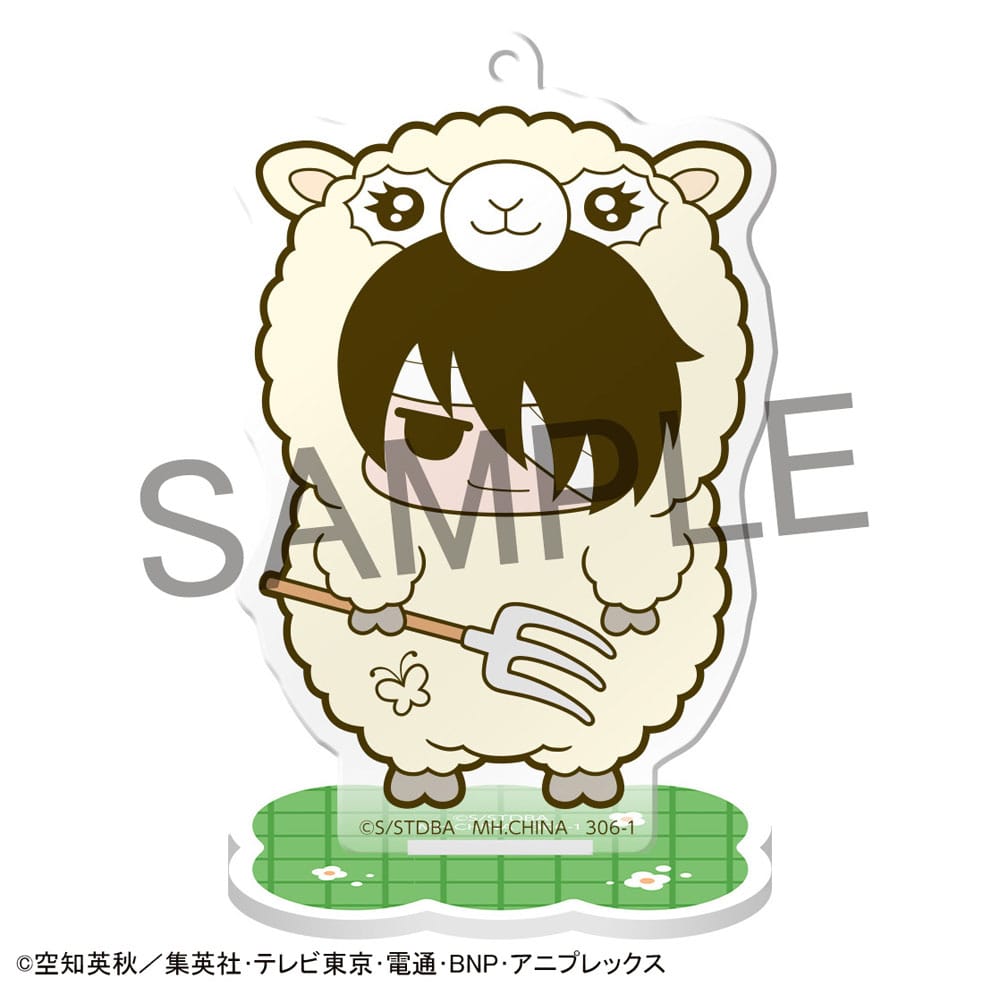 Megahouse Gintama Acrylic Figure Prince Hata & Animal Paradise Farm of Love & Peace 6 cm Blind Box Display (6) | Makochan