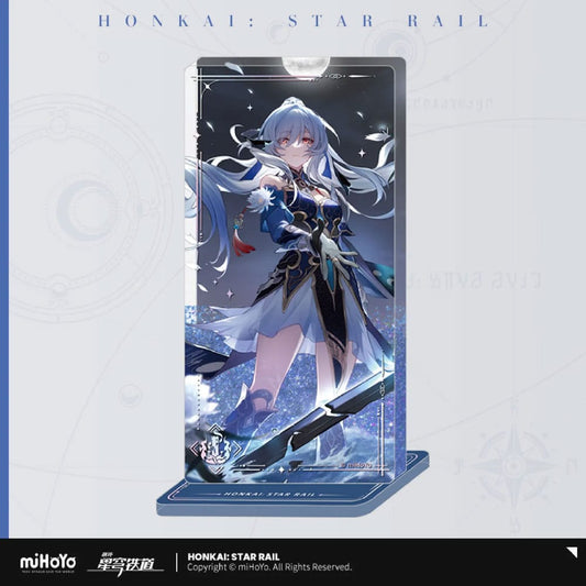 MiHoYo Honkai: Star Rail Light Cone Acryl Ornament with Glitter: Jingliu I shall be my own Sowrd 15 cm | Makochan