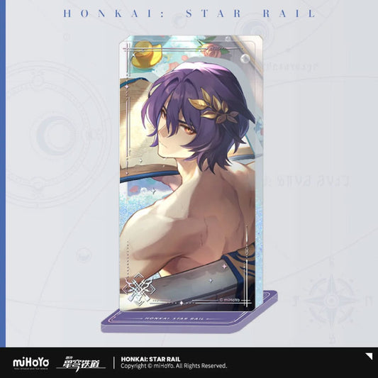 MiHoYo Honkai: Star Rail Light Cone Acryl Ornament with Glitter: Dr. Ratio Baptism of Pure Thought 15 cm | Makochan