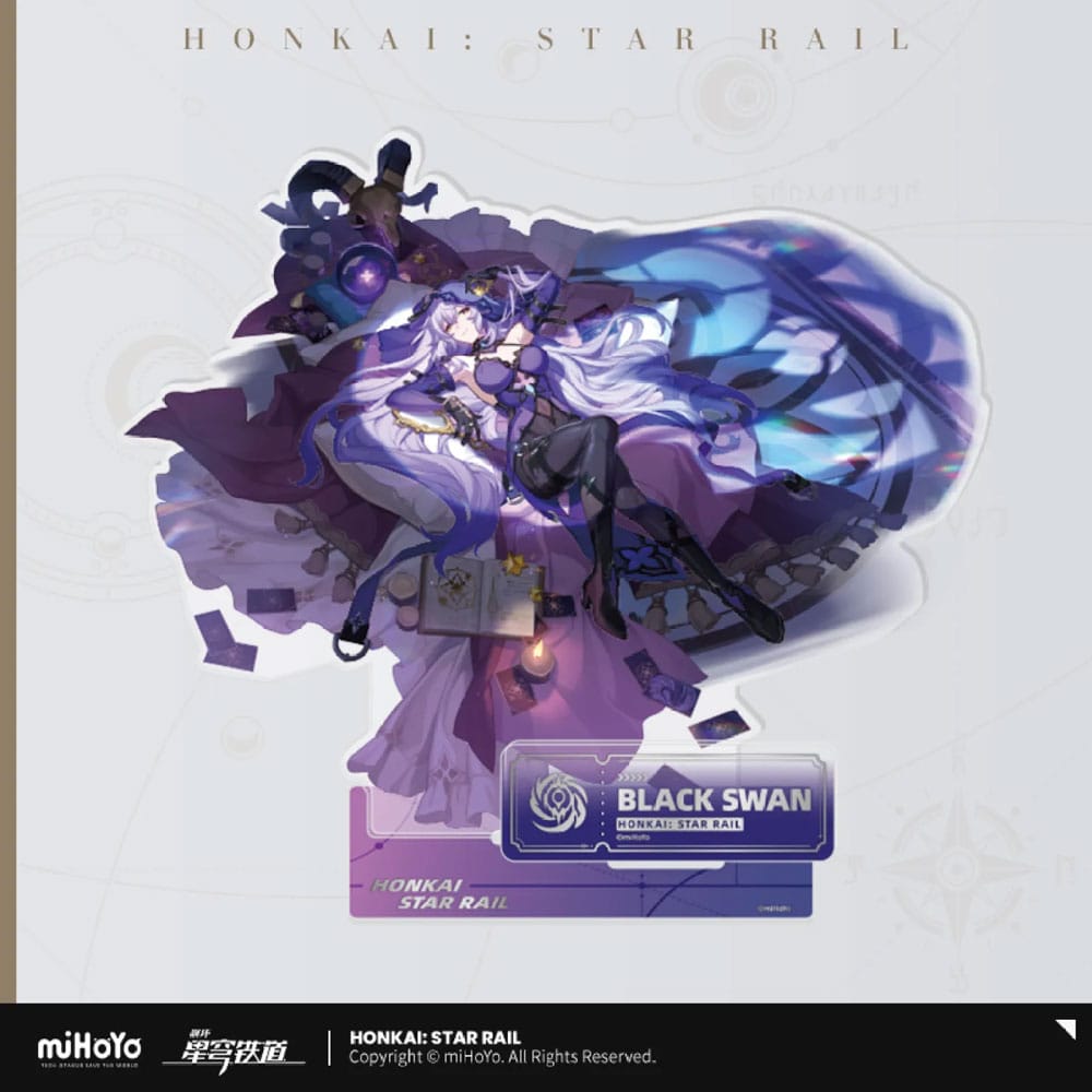 MiHoYo Honkai: Star Rail Path of the Nihility Series Acryl Figure Black Swan 19 cm | Makochan