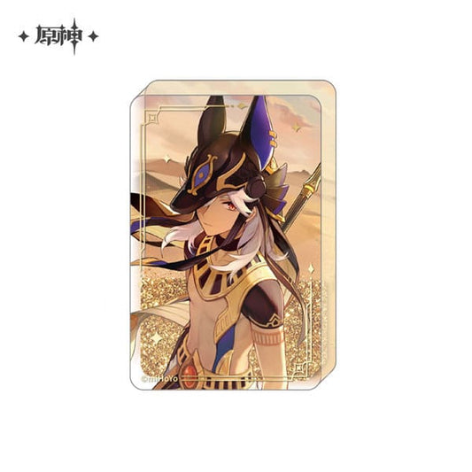 MiHoYo Genshin Impact Acryl Ornament with Glitter: Cyno 8,5 cm | Makochan