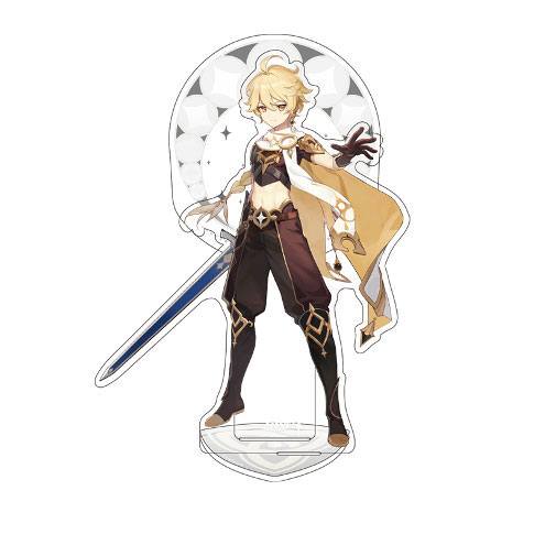 MiHoYo Genshin Impact Traveler Theme Series Character Acrylic Figure Traveler Aether 14 cm | Makochan