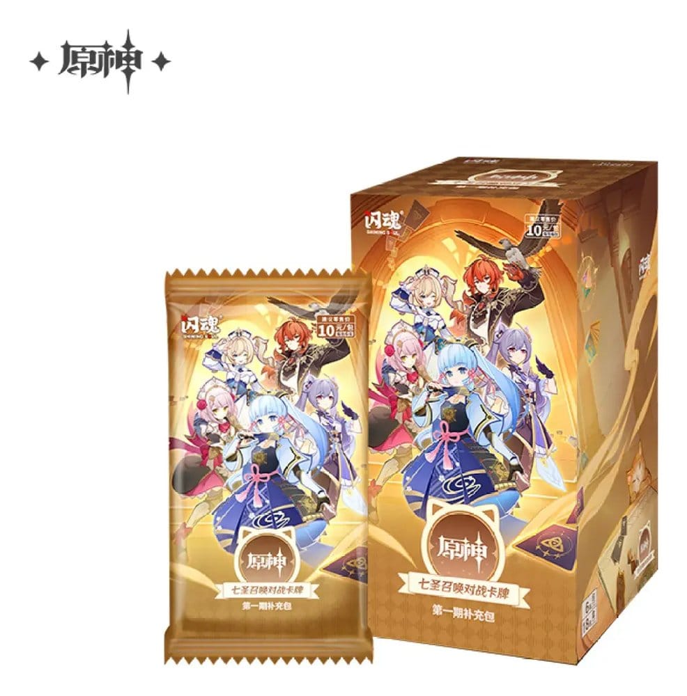 MiHoYo Genshin Impact Trading Card Game Series 1 Blind Box Display (18) *Chinese Version* | Makochan