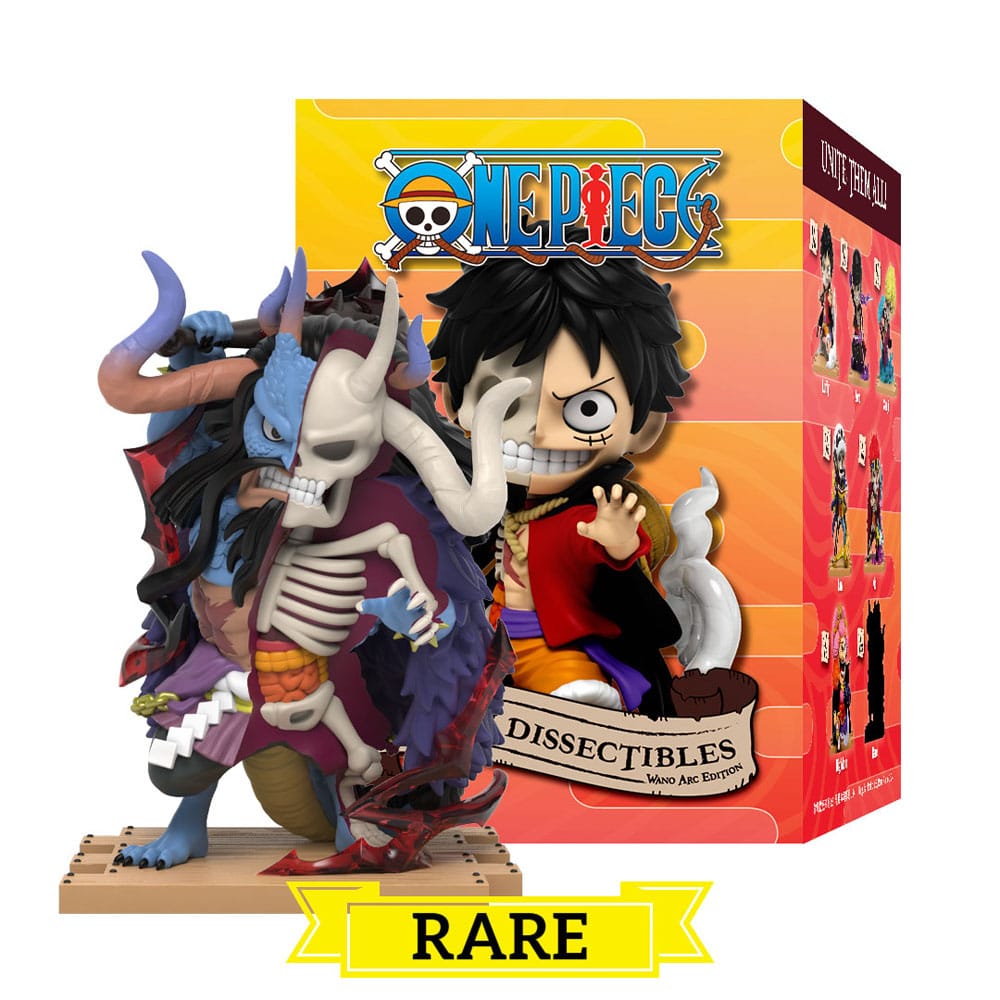 Mighty Jaxx One Piece: Freeny's Hidden Dissectibles Wano 4 inch Vinyl Figure Blind Box Display (6) | Makochan