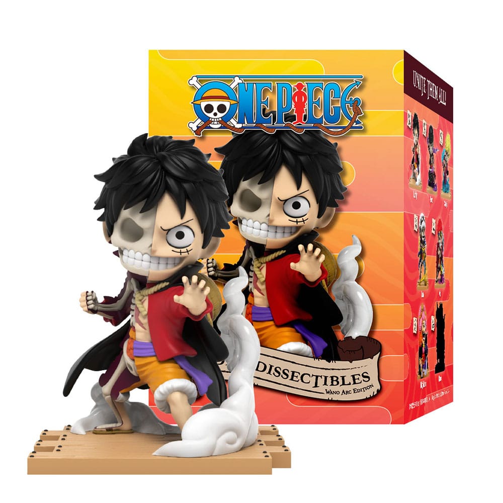 Mighty Jaxx One Piece: Freeny's Hidden Dissectibles Wano 4 inch Vinyl Figure Blind Box Display (6) | Makochan