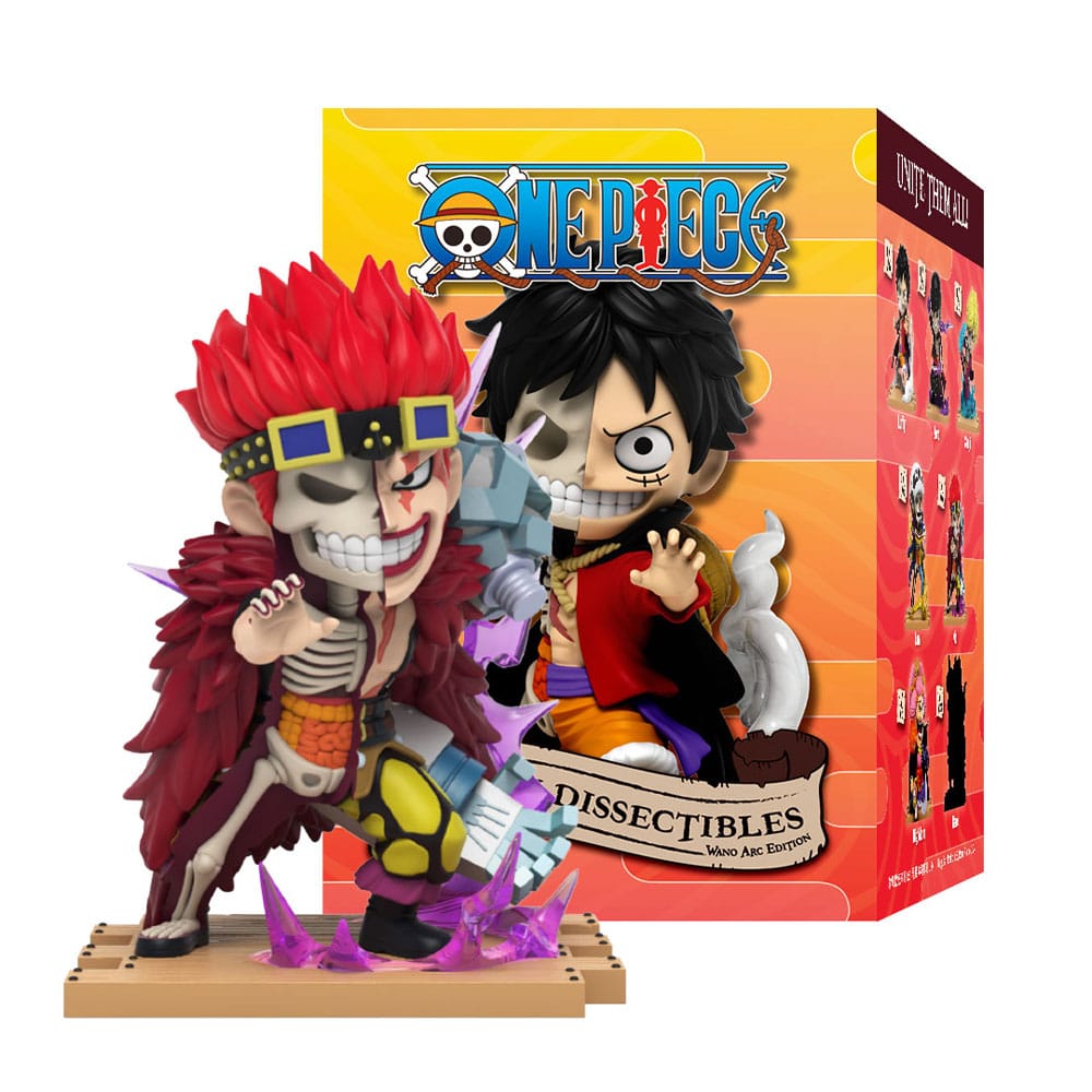 Mighty Jaxx One Piece: Freeny's Hidden Dissectibles Wano 4 inch Vinyl Figure Blind Box Display (6) | Makochan