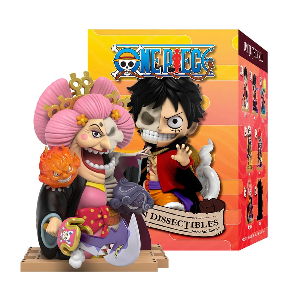 Mighty Jaxx One Piece: Freeny's Hidden Dissectibles Wano 4 inch Vinyl Figure Blind Box Display (6) | Makochan