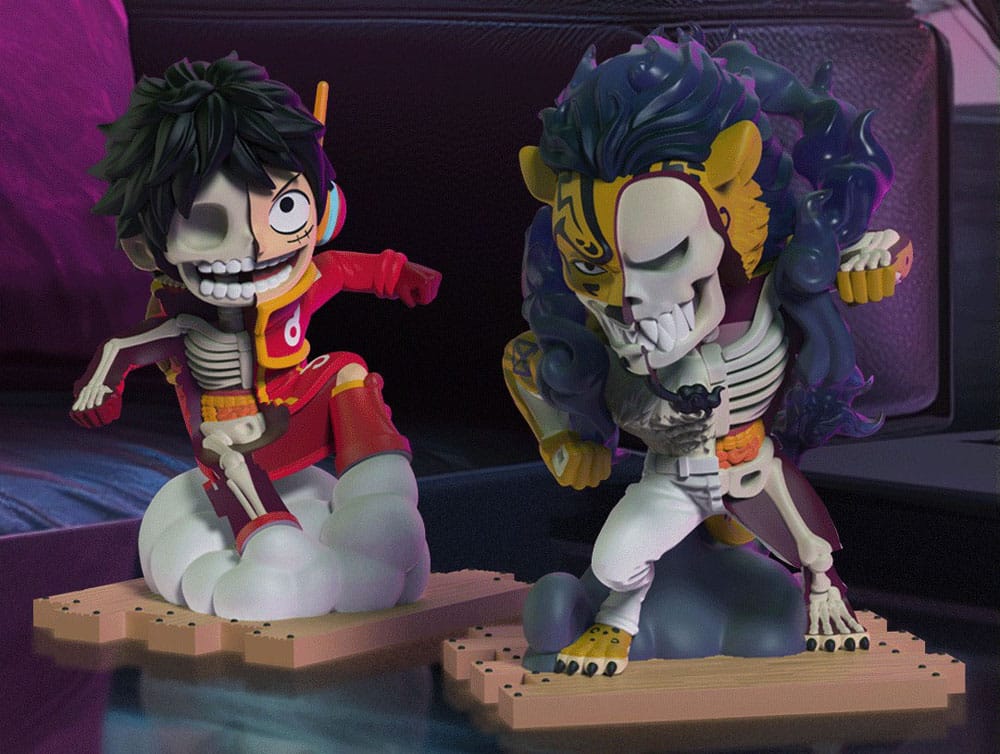 Mighty Jaxx One Piece XXRAY 4 inch Vinyl Figure Egghead Arc Series Part 1 Blind Box Display (6) | Makochan