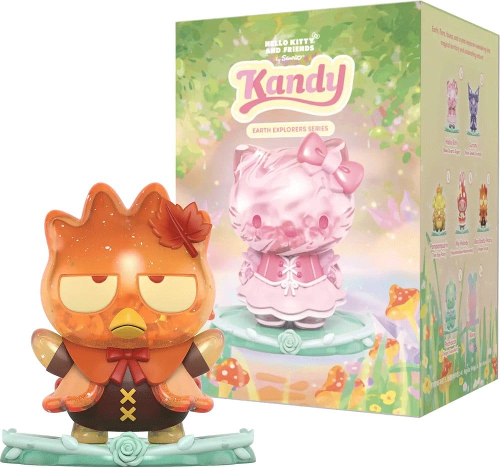 Mighty Jaxx Sanrio Earth Explorer Series Kandy 4 inch Vinyl Figure Blind Box Display (6) | Makochan
