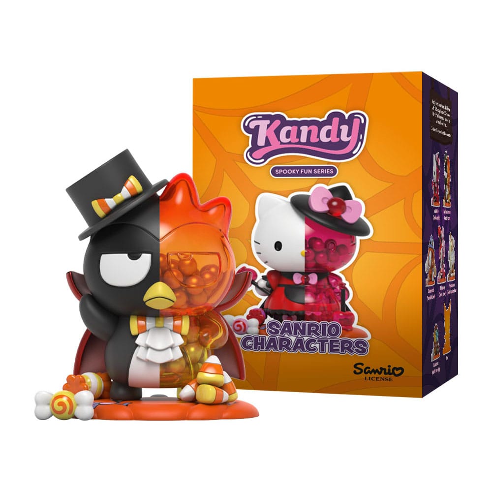 Mighty Jaxx Kandy x Sanrio Blind Box ft. Jason Freeny Collection Series 4 (Spooky Fun) Display (6) | Makochan