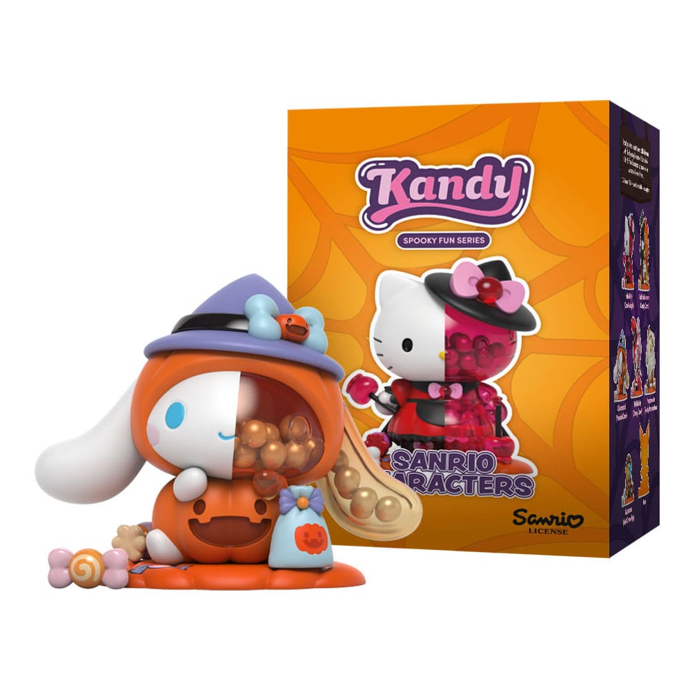 Mighty Jaxx Kandy x Sanrio Blind Box ft. Jason Freeny Collection Series 4 (Spooky Fun) Display (6) | Makochan
