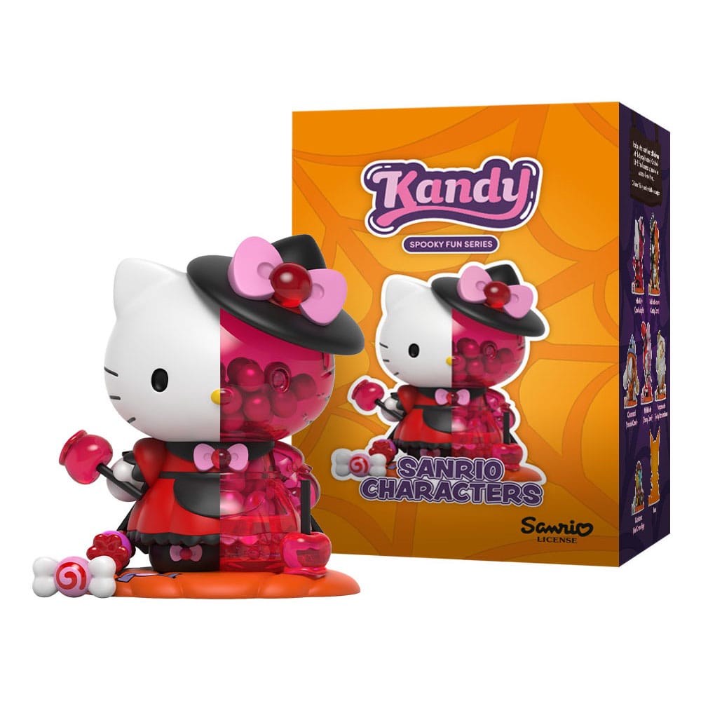 Mighty Jaxx Kandy x Sanrio Blind Box ft. Jason Freeny Collection Series 4 (Spooky Fun) Display (6) | Makochan