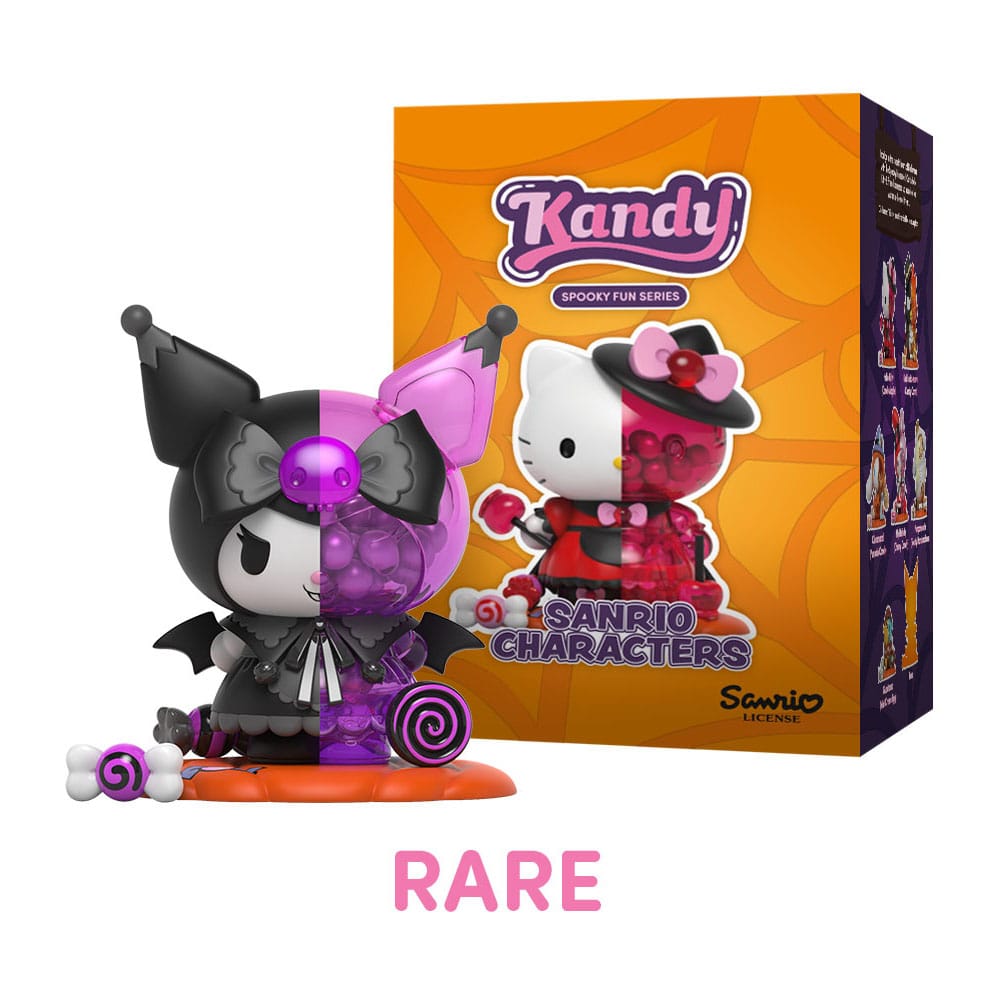 Mighty Jaxx Kandy x Sanrio Blind Box ft. Jason Freeny Collection Series 4 (Spooky Fun) Display (6) | Makochan