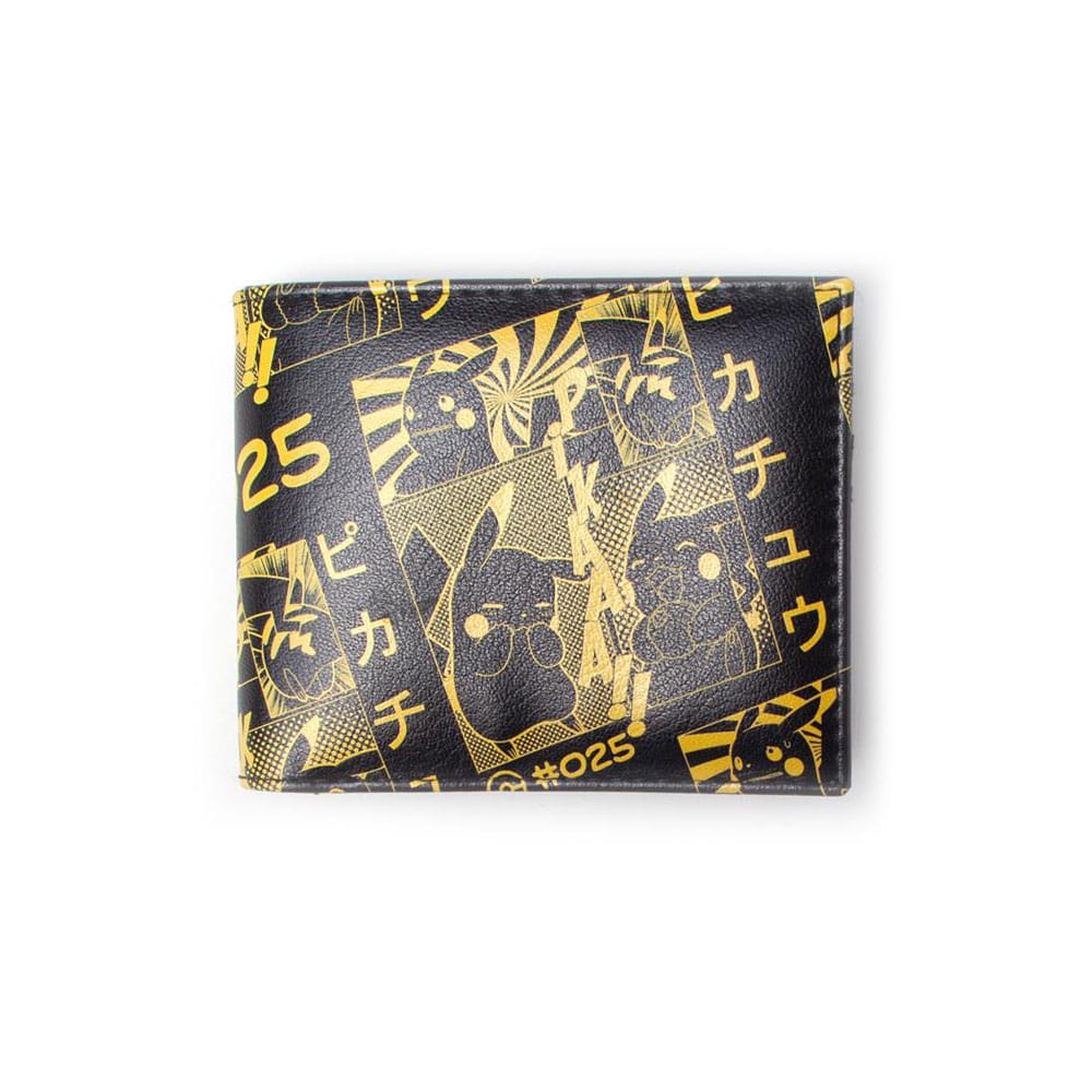 Difuzed Pokémon Bifold Wallet Pikachu Manga | Makochan