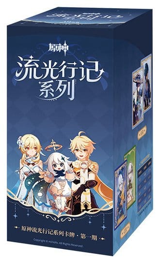 MiHoYo Genshin Impact Trading Card Game Journey of Light Blind Box Display (18) *Chinese Version* | Makochan
