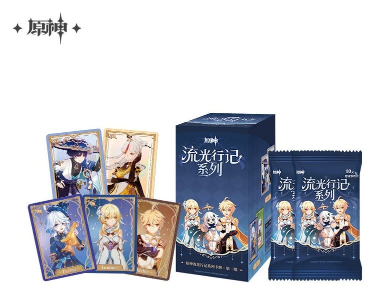 MiHoYo Genshin Impact Trading Card Game Journey of Light Blind Box Display (18) *Chinese Version* | Makochan