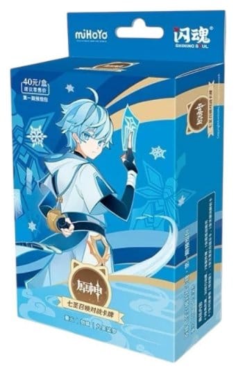 MiHoYo Genshin Impact Trading Card Game - Pre-Build Starter Deck 07 - Chongyun - Series 1 *Chinese Version* | Makochan