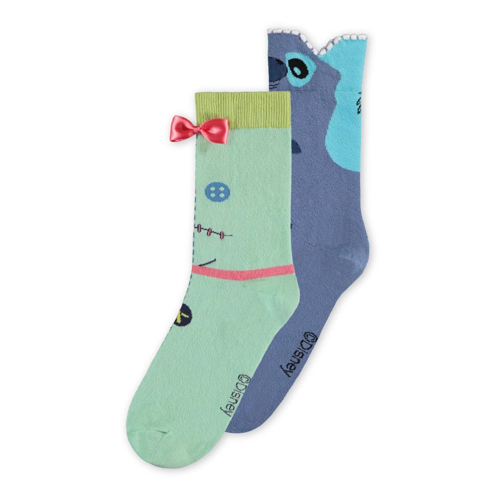 Difuzed Lilo & Stitch Socks 2-Pack Doll 39-42 | Makochan