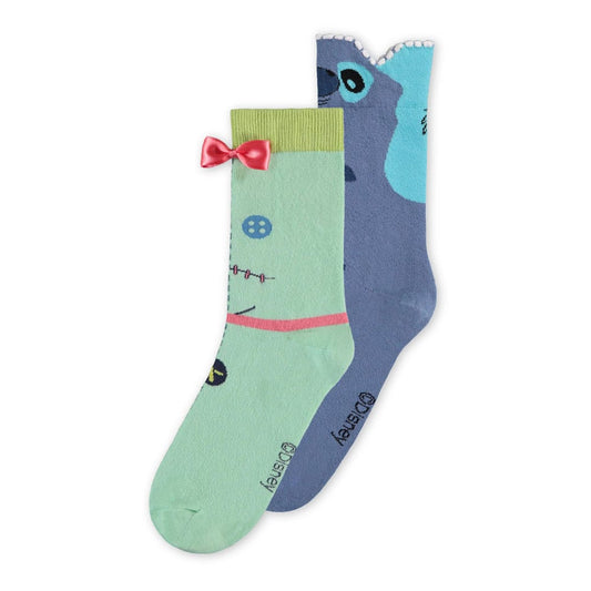 Difuzed Lilo & Stitch Socks 2-Pack Doll 43-46 | Makochan