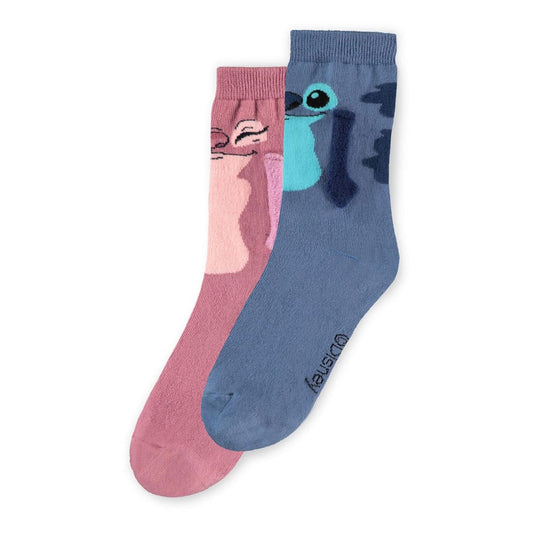 Difuzed Lilo & Stitch Socks Let's Hold Hands 35-38 | Makochan