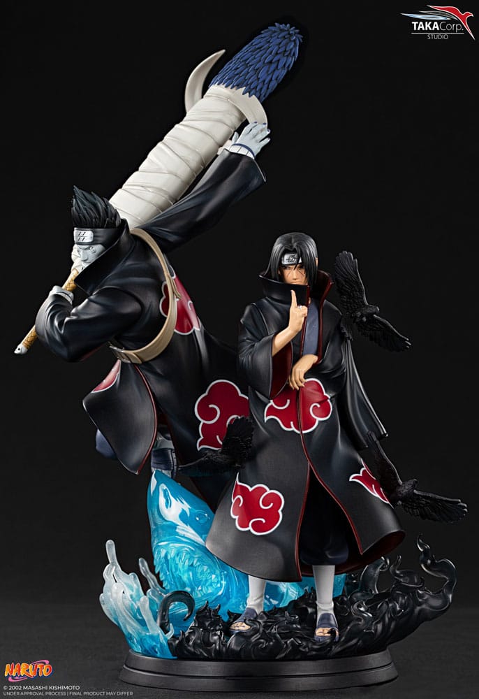 Taka Corp Studio Naruto Shippuden Statue Itachi & Kisame 30 cm | Makochan