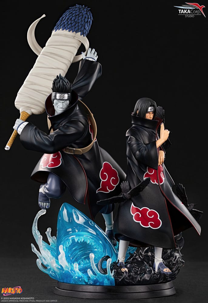 Taka Corp Studio Naruto Shippuden Statue Itachi & Kisame 30 cm | Makochan