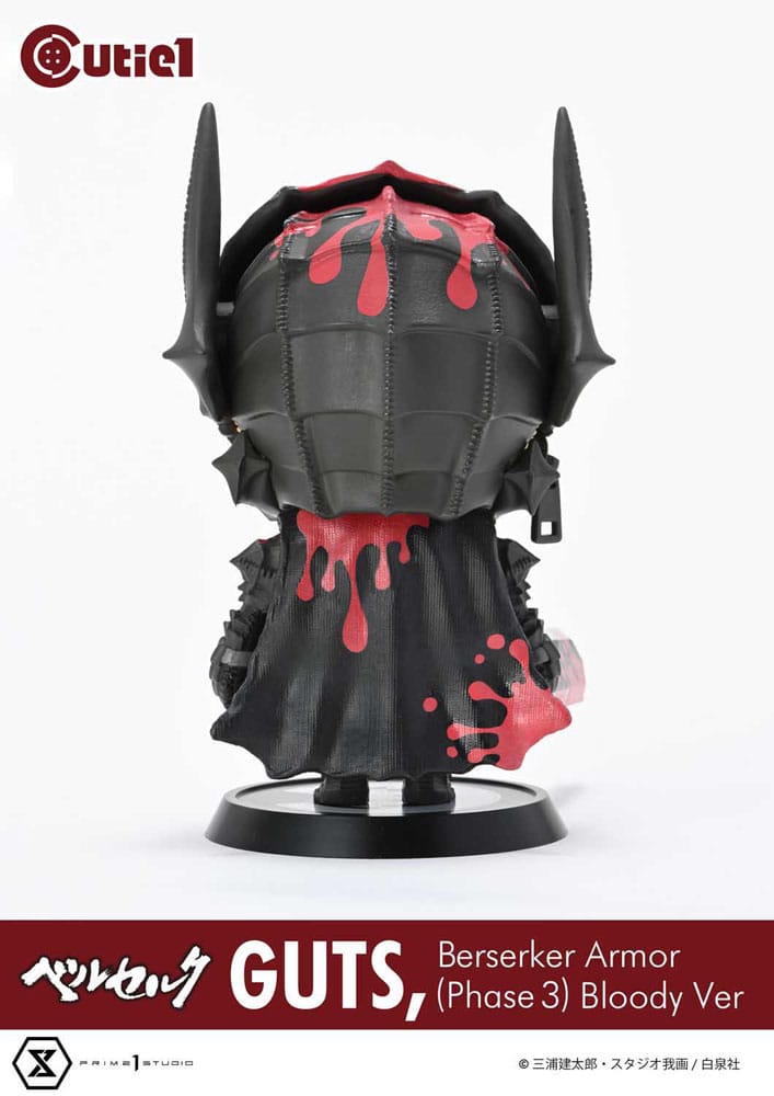 Prime 1 Studio Berserk Cutie1 PVC Figure Guts Berserker Armor (Phase 3) Bloody Ver. 12 cm | Makochan